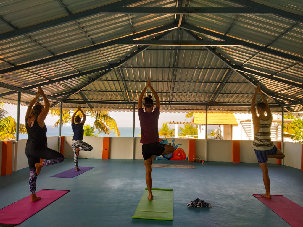 5 yoga poses for morning - Vrikshasana or Tree Pose